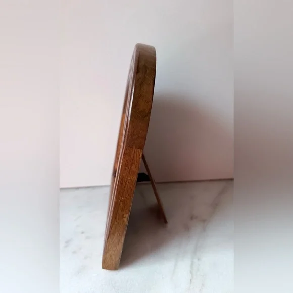 Handcrafted Wooden Picture Frame for 5”x7” photo - Picture 8 of 13